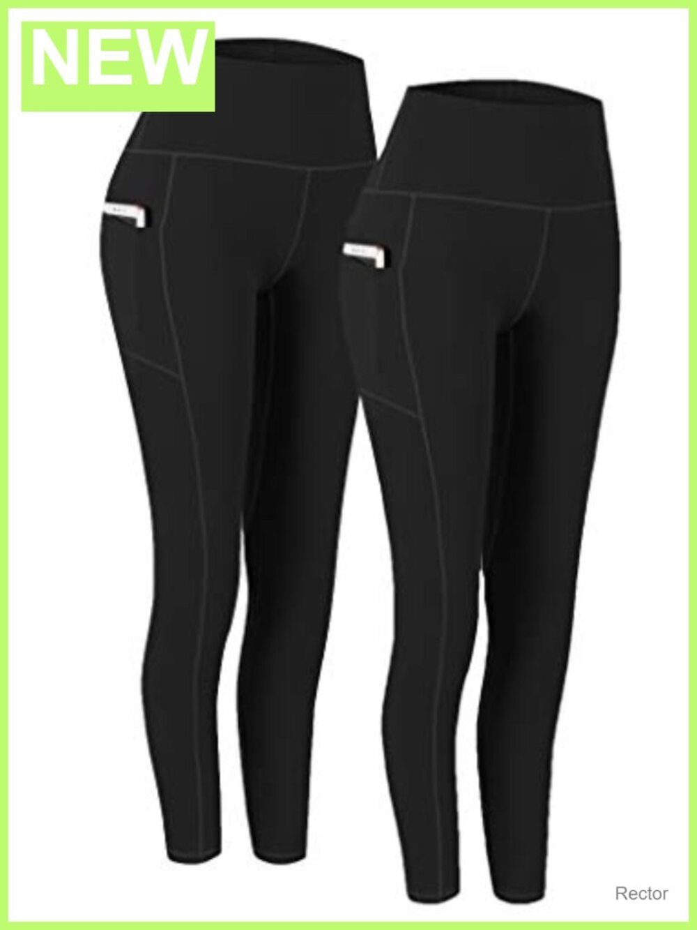 High Waist Yoga Pants with Pockets Tummy Control Workout Leggings